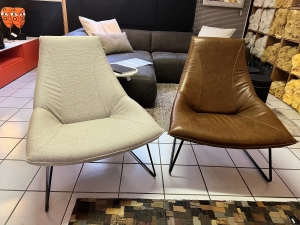 Nr. 79 I Angebot SALE % / Jess Design Sessel Beal / Leder/ Ausstellungsware sofort verfügbar